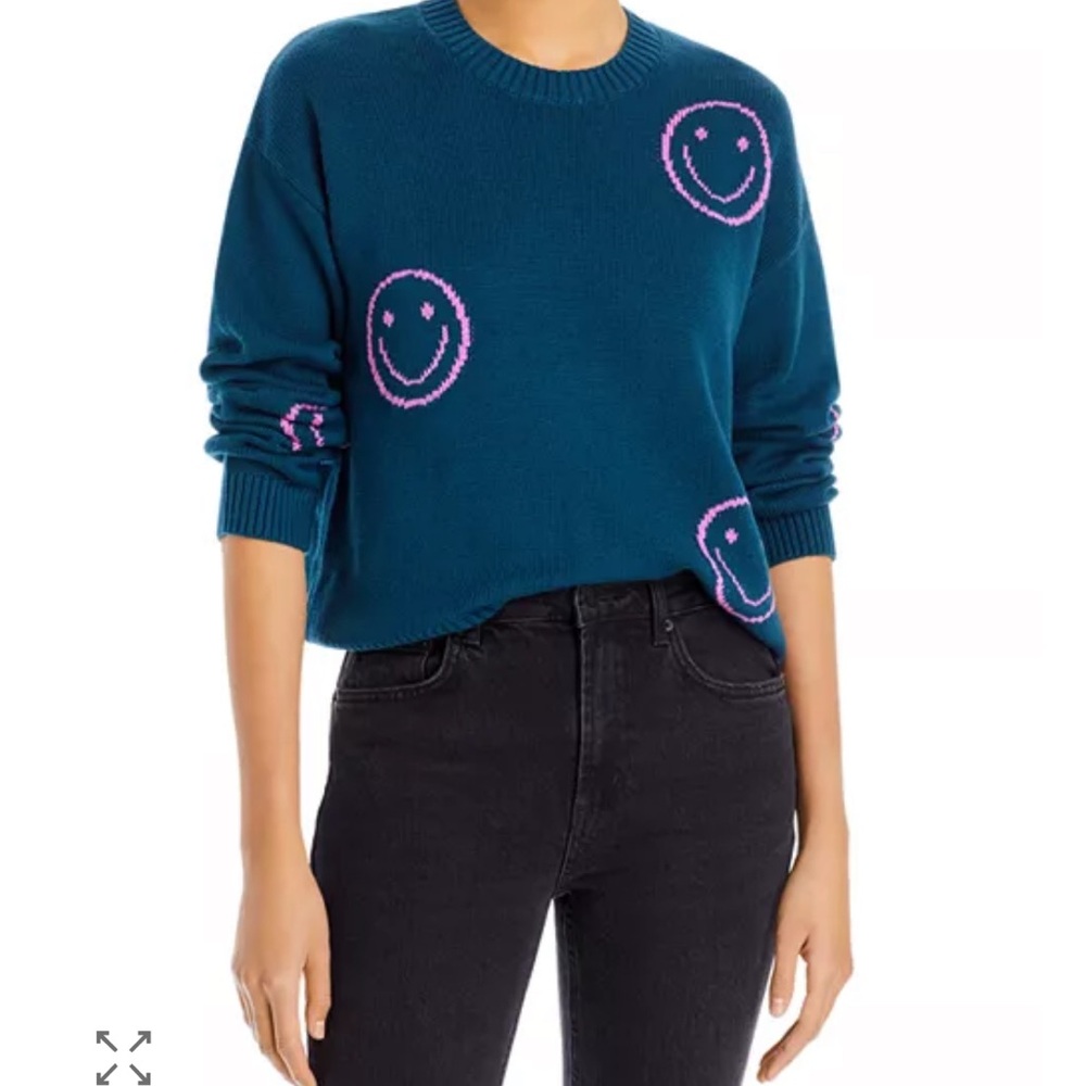 Perci Smiley Face Sweater Rails size  Medium